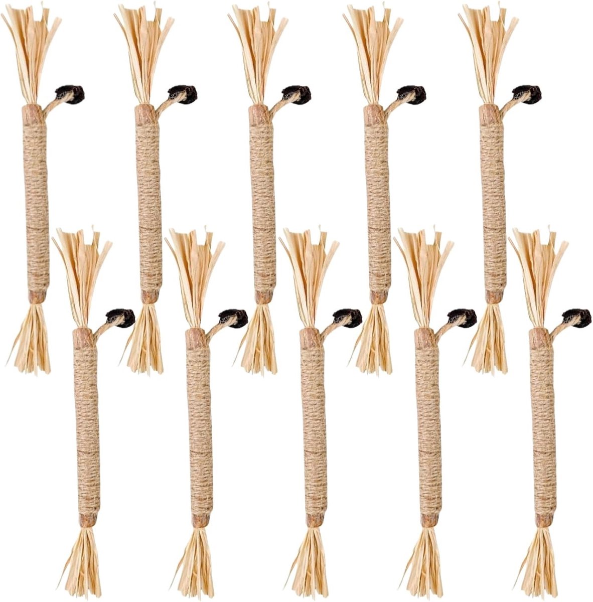 Natuurlijke Matatabi Kauwsticks voor Katten - Catnip Sticks voor Speelplezier en Gezondheid