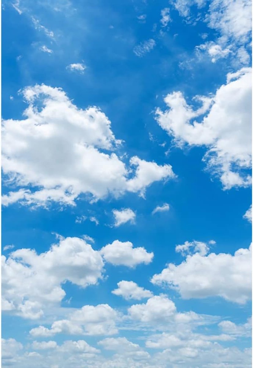 1,5x2,2m Blauw Hemel Wit Wolken Achtergrond Hemel Uitzicht Natuurlijke Landschap Fotografie Achtergrond Kinderen Verjaardagsfeestje Baby Douche Decoratie Meisjes Jongens Volwassenen Artistiek Portret Fotostudio Props
