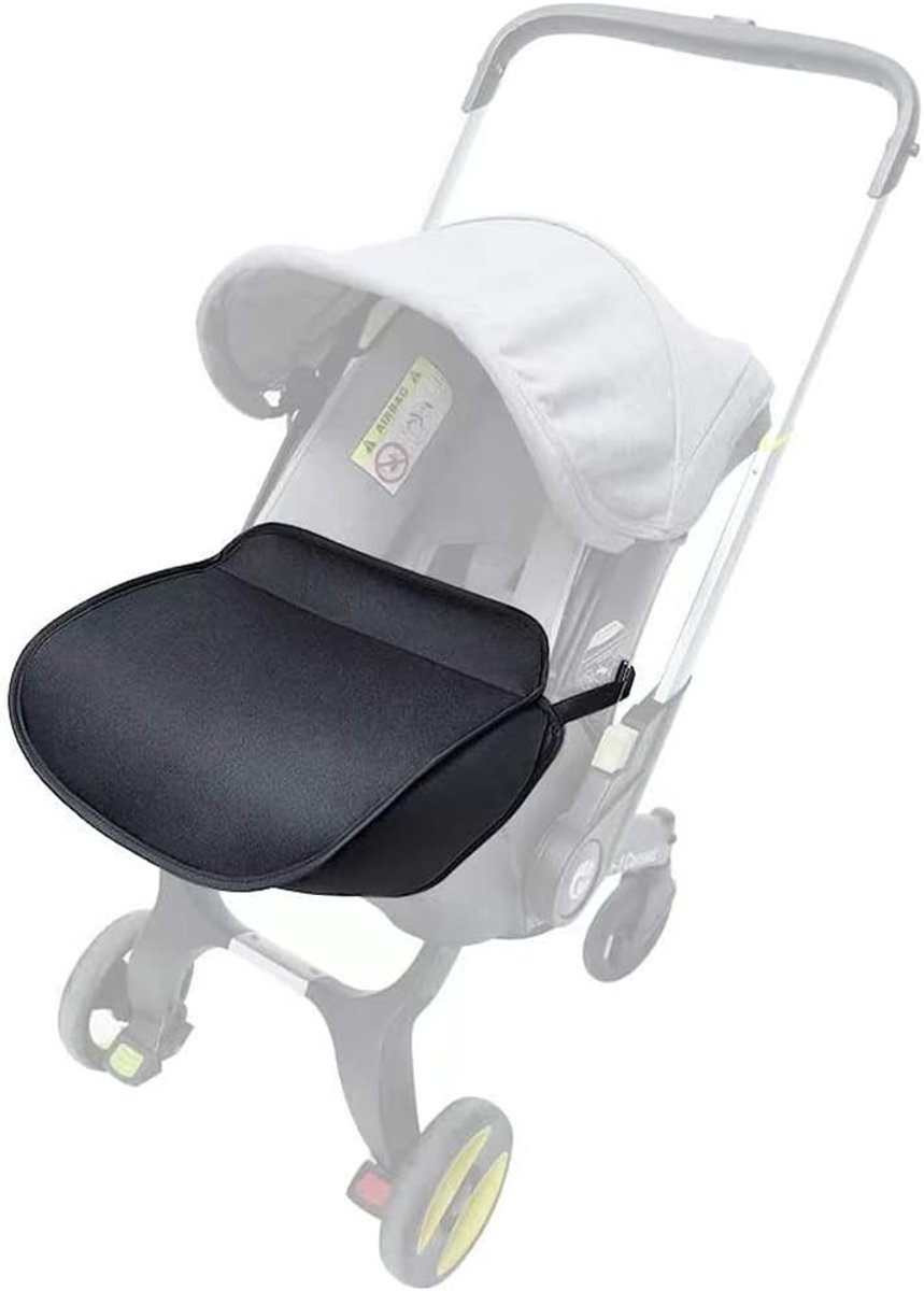 Voetenzak voor Doona, buggy, winddicht, waterdicht, warme wintervoetenzak, voetsteun, accessoires, zwart