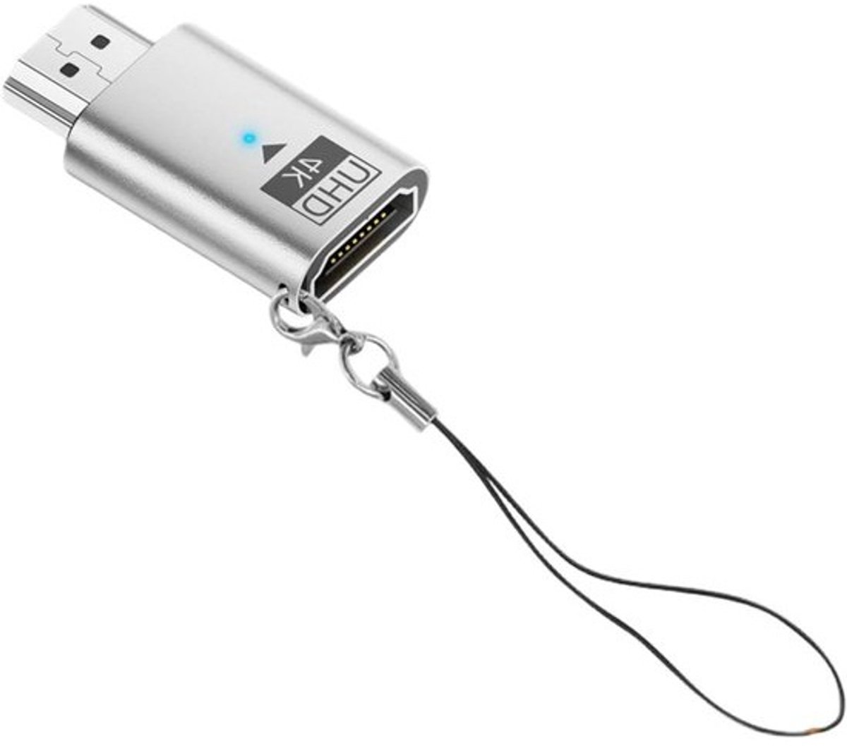 HD Beeldschermadapter - Streaming Dongle - Presentaties Delen - Plug and Play - 4 x 2.3 x 1.3 cm - Grijs