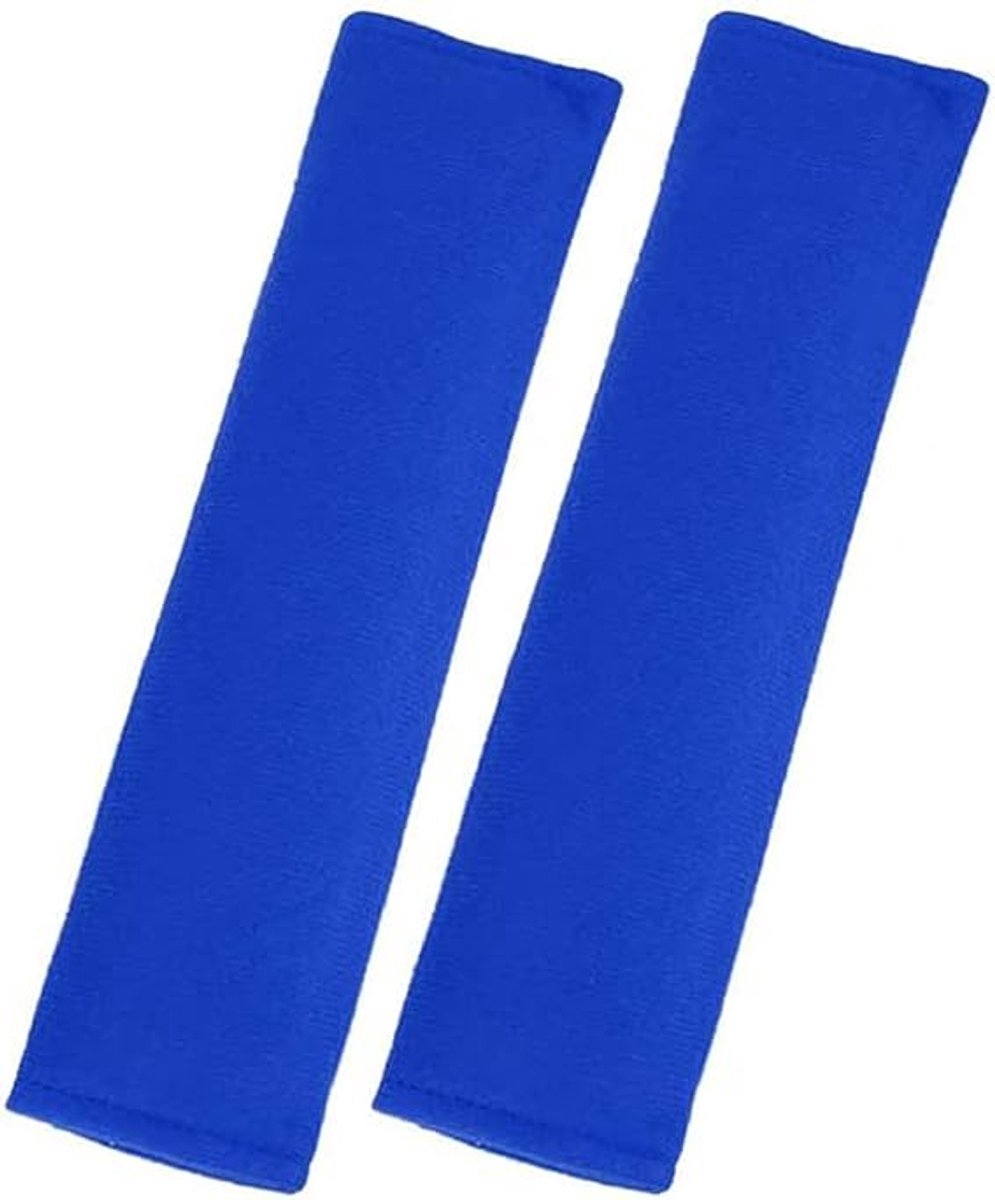 Dailygoods- Autoveiligheidsgordelbekleding 2 stuks - Bescherming voor veiligheidsgordels - Zacht velours - Afneembare sluiting - Ideaal voor auto/vrac