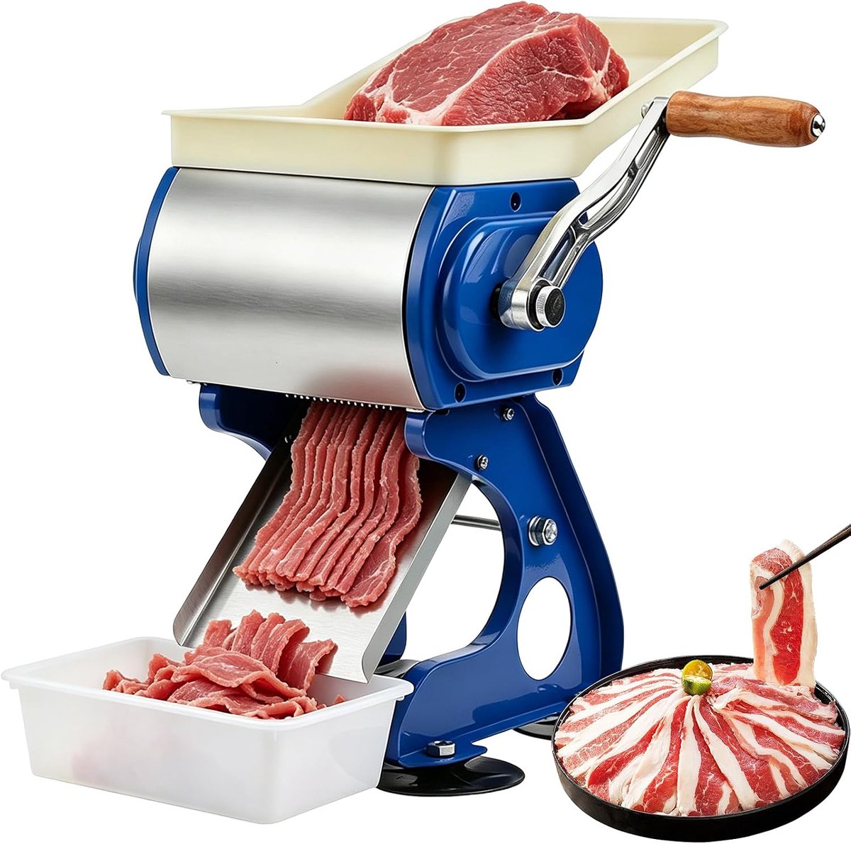Handmatige snijmachine voor vlees/ham