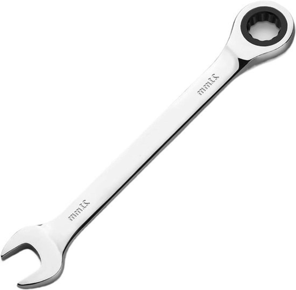 Ratelsleutel Set - Ringsleutel Set - Snel Schroeven - Flexibele Kop - 6-32mm - Chroom