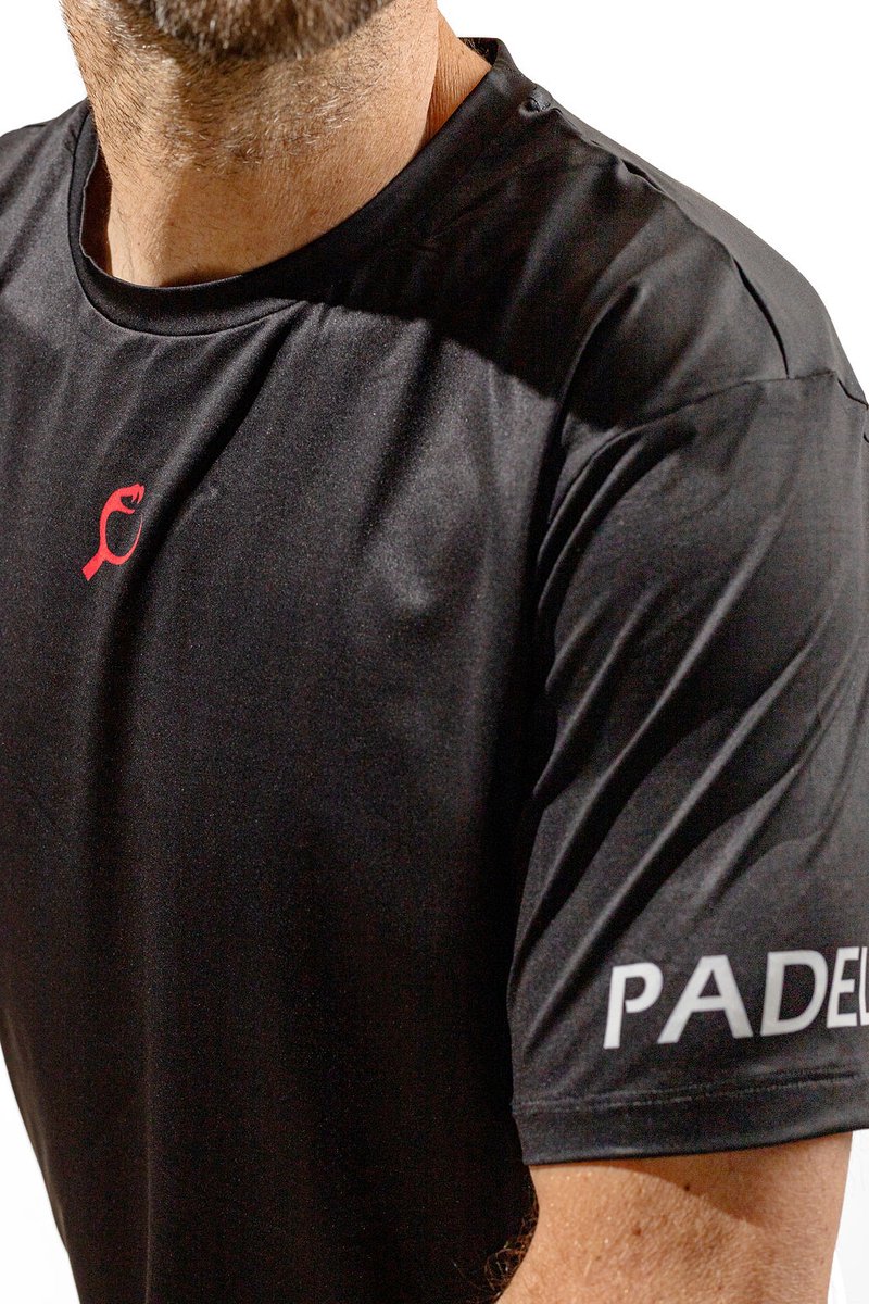 PUNTAZO Padel T-shirt Heren Sportshirt EXTRA LARGE rood Korte mouw