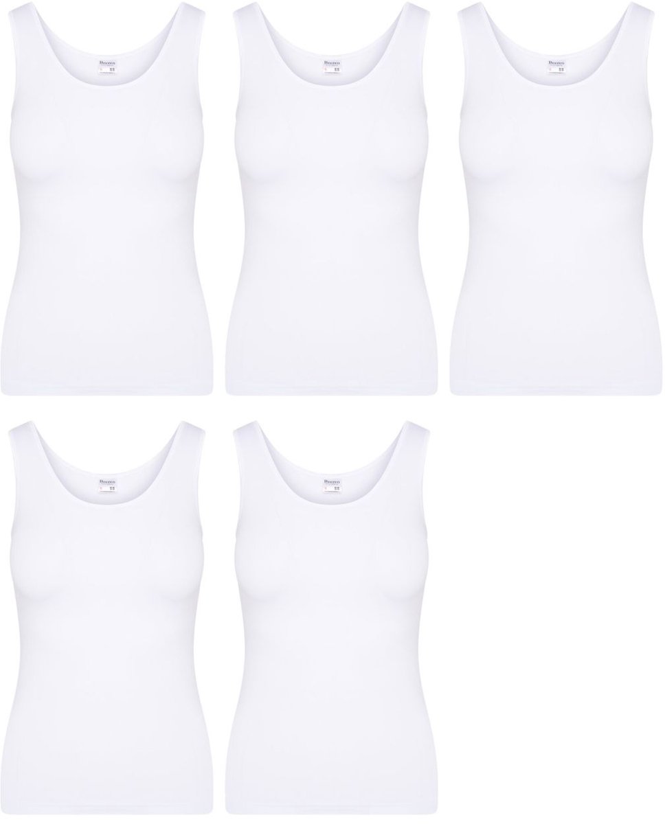 Beeren Dames Hemden 5-pack: Elegance Wit
