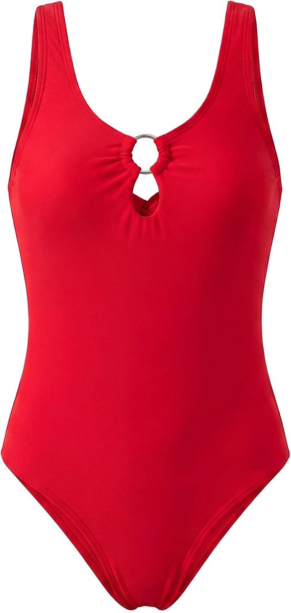 meisjesbadpak, zwempak met uitsnijdingen, mouwloos, elastisch, effen, zwemkleding voor kinderen, zomer, strand, zwembad, sport, 7-14 jaar