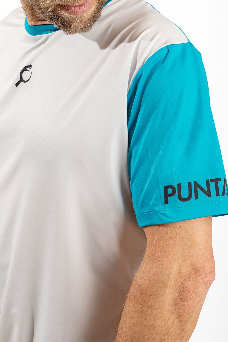 PUNTAZO Padel T-shirt Heren Sportshirt XXL blauw Korte mouw