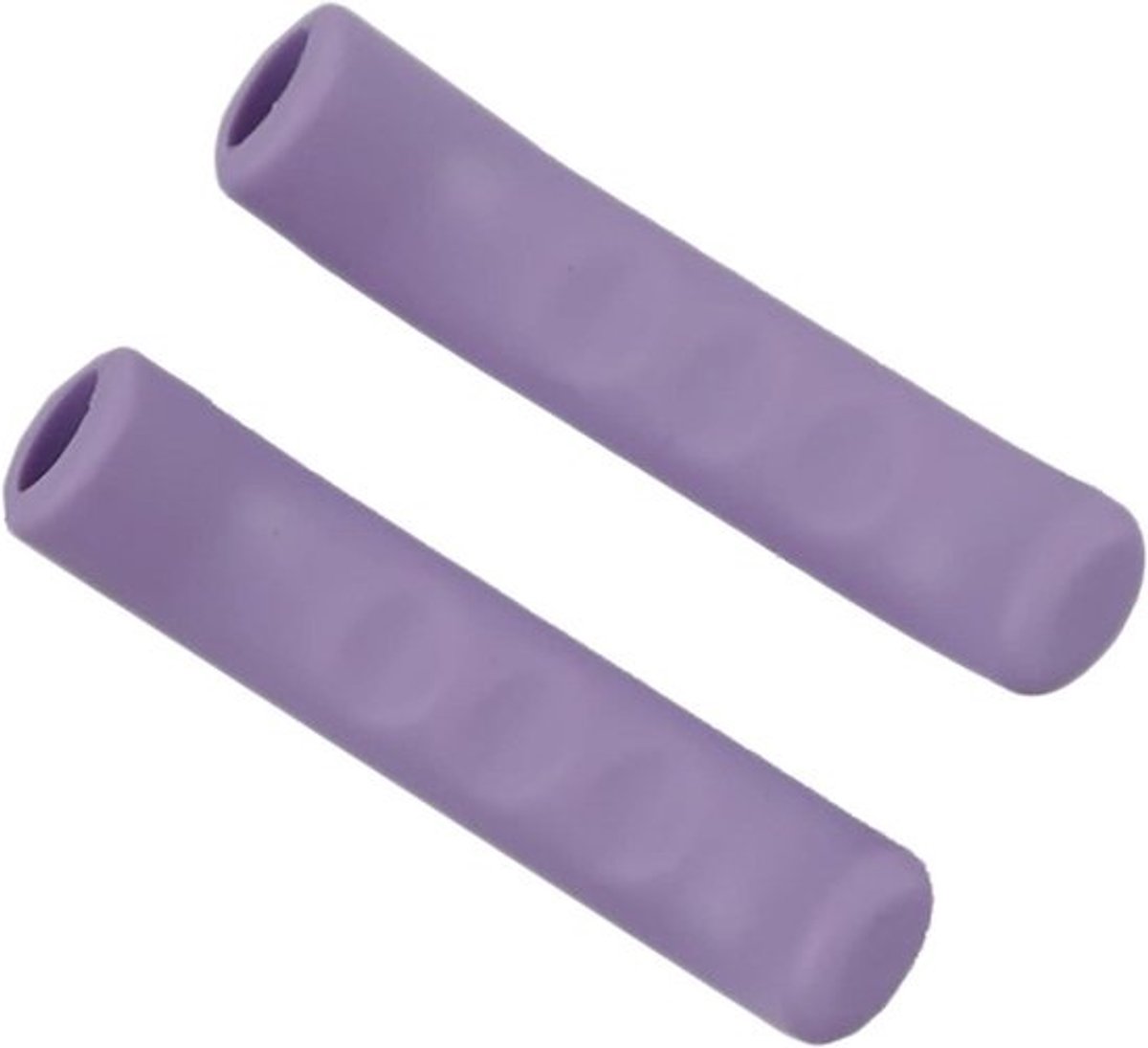 Fietsremhendelhoezen - Remgreep beschermers - Fietsen Comfort - Schokabsorberend - 2 stuks - Paars