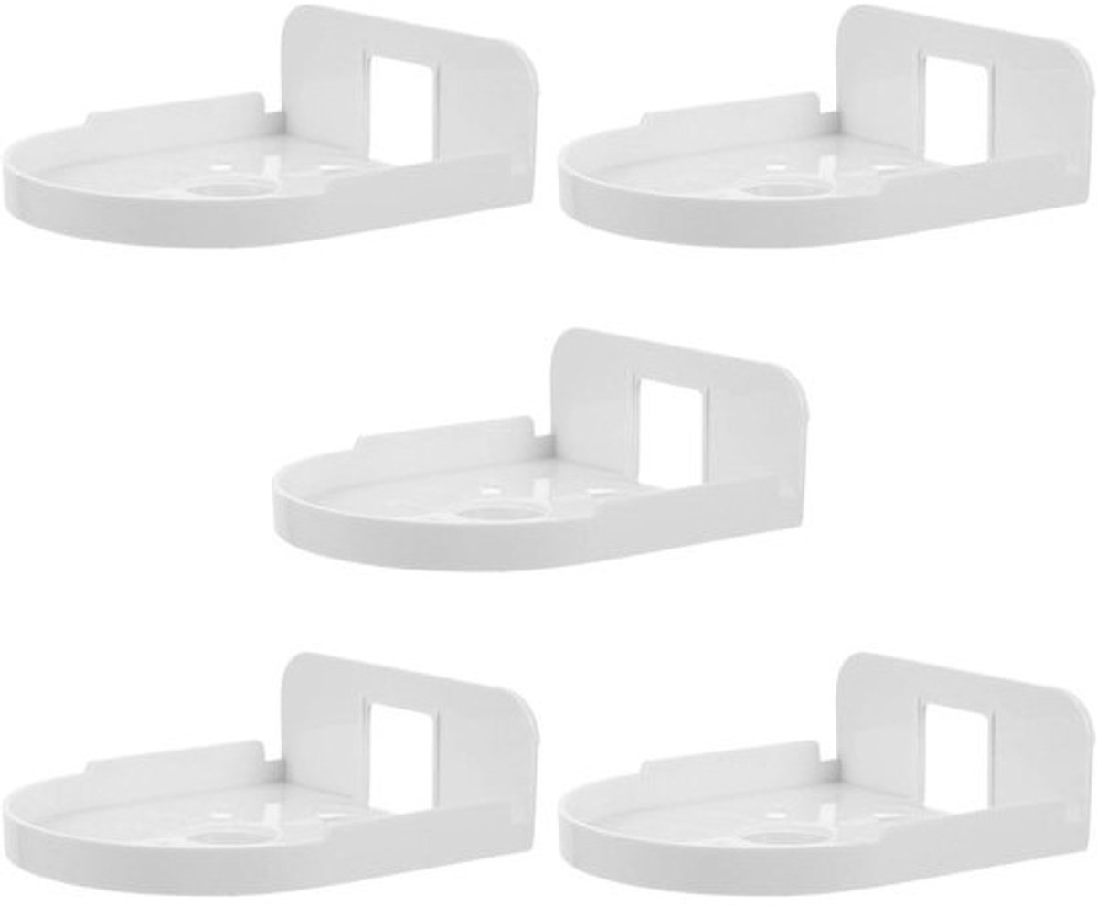 Babyfoon Wandplank - Zwevend Rek Kleine Apparaten - Apparaten Plaatsen - Boorvrije Installatie - 11 x 9.5 x 4 cm