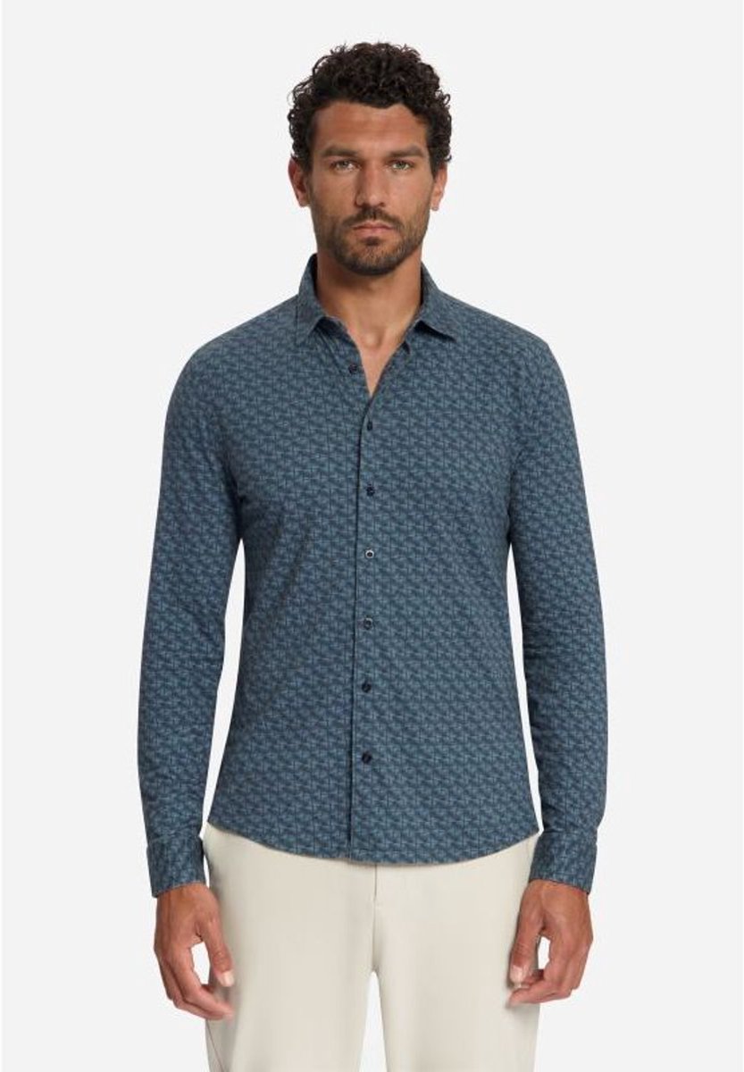Jersey Overhemd met Print