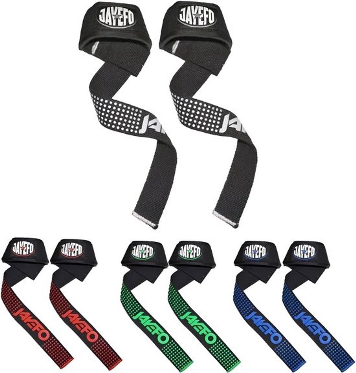 Halter Trainingsriemen met Padded Polssteun voor Krachttraining - Gripverbetering voor Deadlifts en Squats