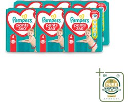 6 x Pampers – Luierbroekjes – Baby Dry Pants Maat 4 – 25 Luiers - Wasstrips - Baby Luier - Droge Luier - Luier Voor Baby - Luier Maat 4 - Luier Voor 9-14 Kg