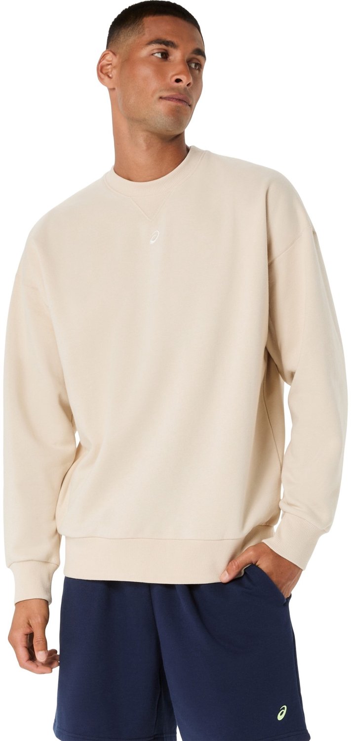 Asics Relaxed Fleece Sweater Beige