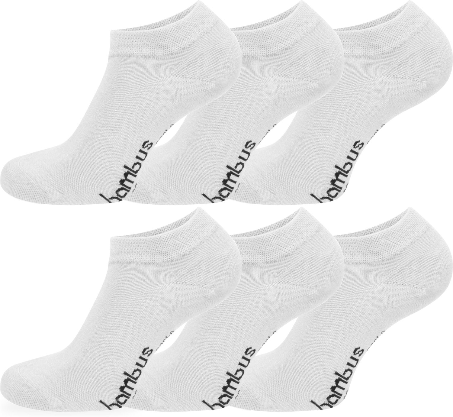 6 paar viscose gezondheidssokken voor sneakers