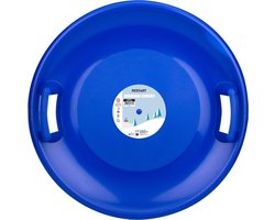 Restart Slee Glijschotel - Snow Disc Slede - Blauw - 60 cm