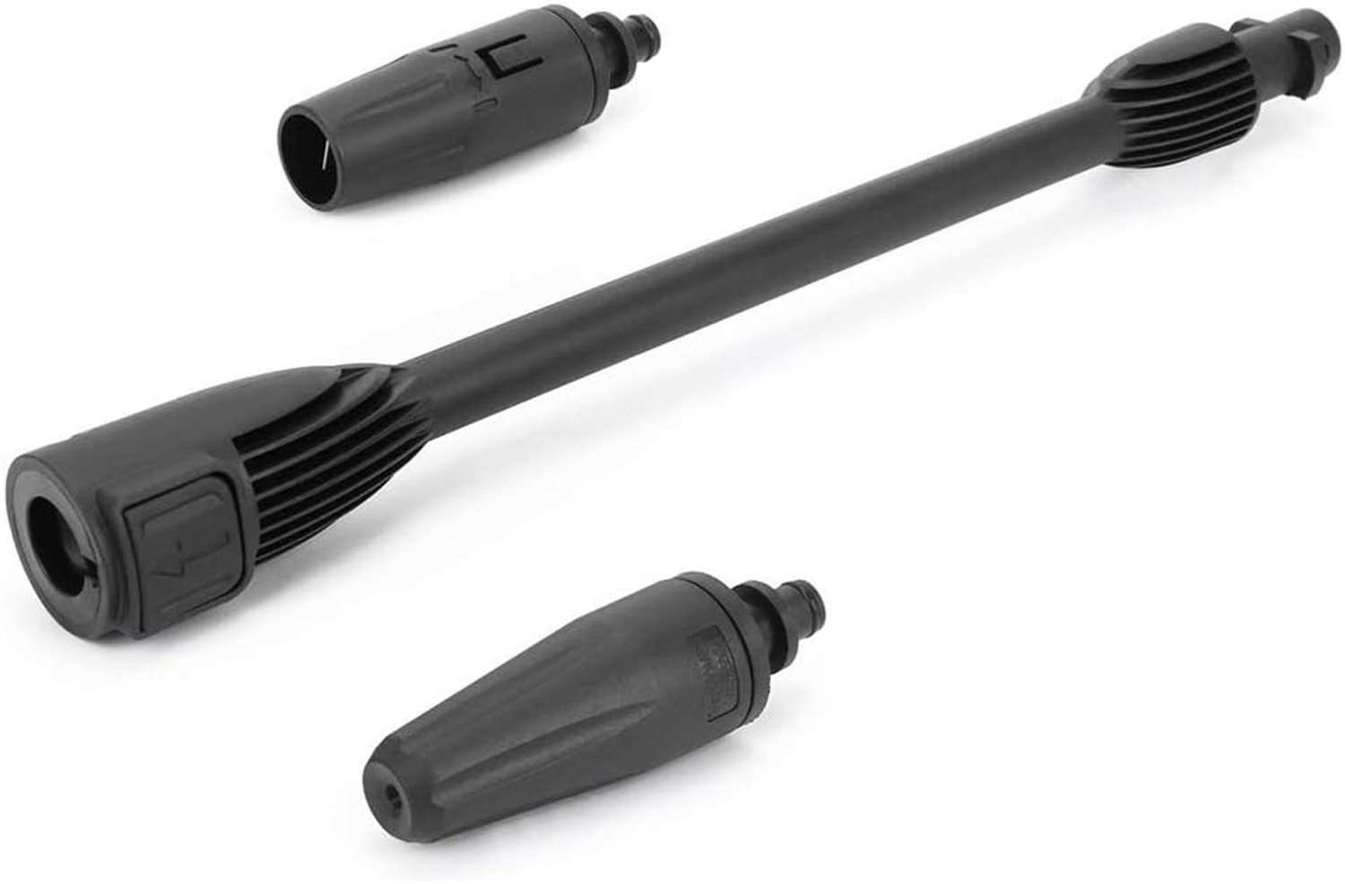 Hogedrukspuit - Hogedrukreinigeraccessoires - Hogedruksproeier - hogedruksproeier - met 2 sproeiers - Accessoires voor reinigingsgereedschap - Geschikt Voor Karcher K2 K3 K4 K5 K6 K7 Hogedrukreinigerbevestiging- hogedruk waterpistool - Spuitmond
