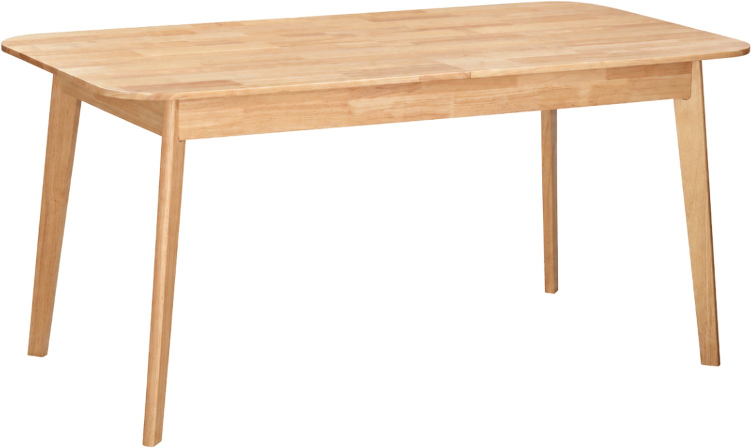 CALICOSY - Uitschuifbare eettafel van 160 tot 200 cm van massief hout - SOLINE