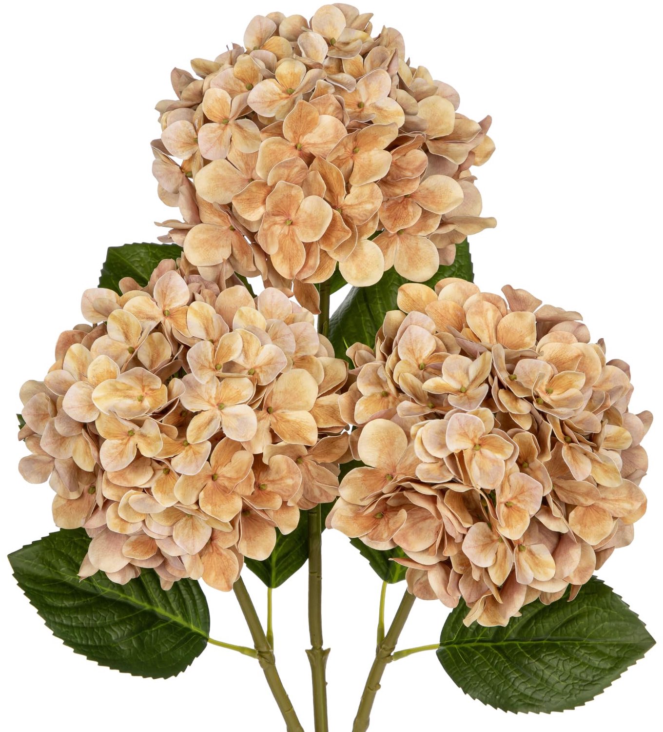 Kunstmatige hortensia-bloemen 3 stuks - 3D-print - Real Touch - Perfect voor decoratie - ShopVlot