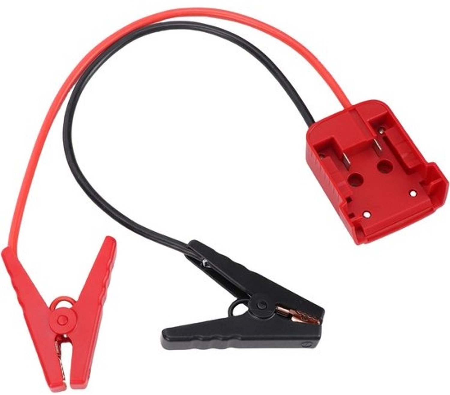 Autoaccu-startkabel - Noodstartkabel - Voertuigen starten - Kern van zuiver koper - 05 m - Zwart