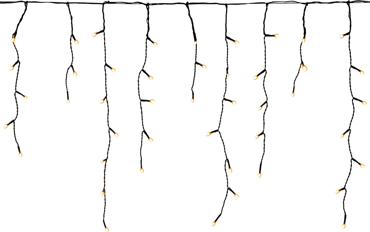 Icicle Lights 360L720X60 cm 36Flash Led Classic Warm - 5M
