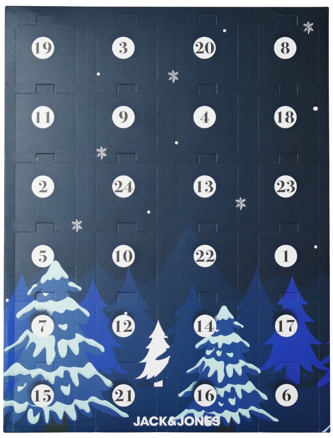 Jack & Jones heren 24P sokken advent calendar multi III
