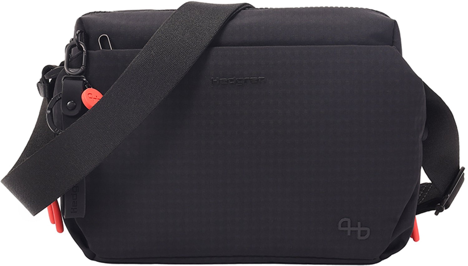 Hedgren String Crossbodytas Medium Polyester - Zwart