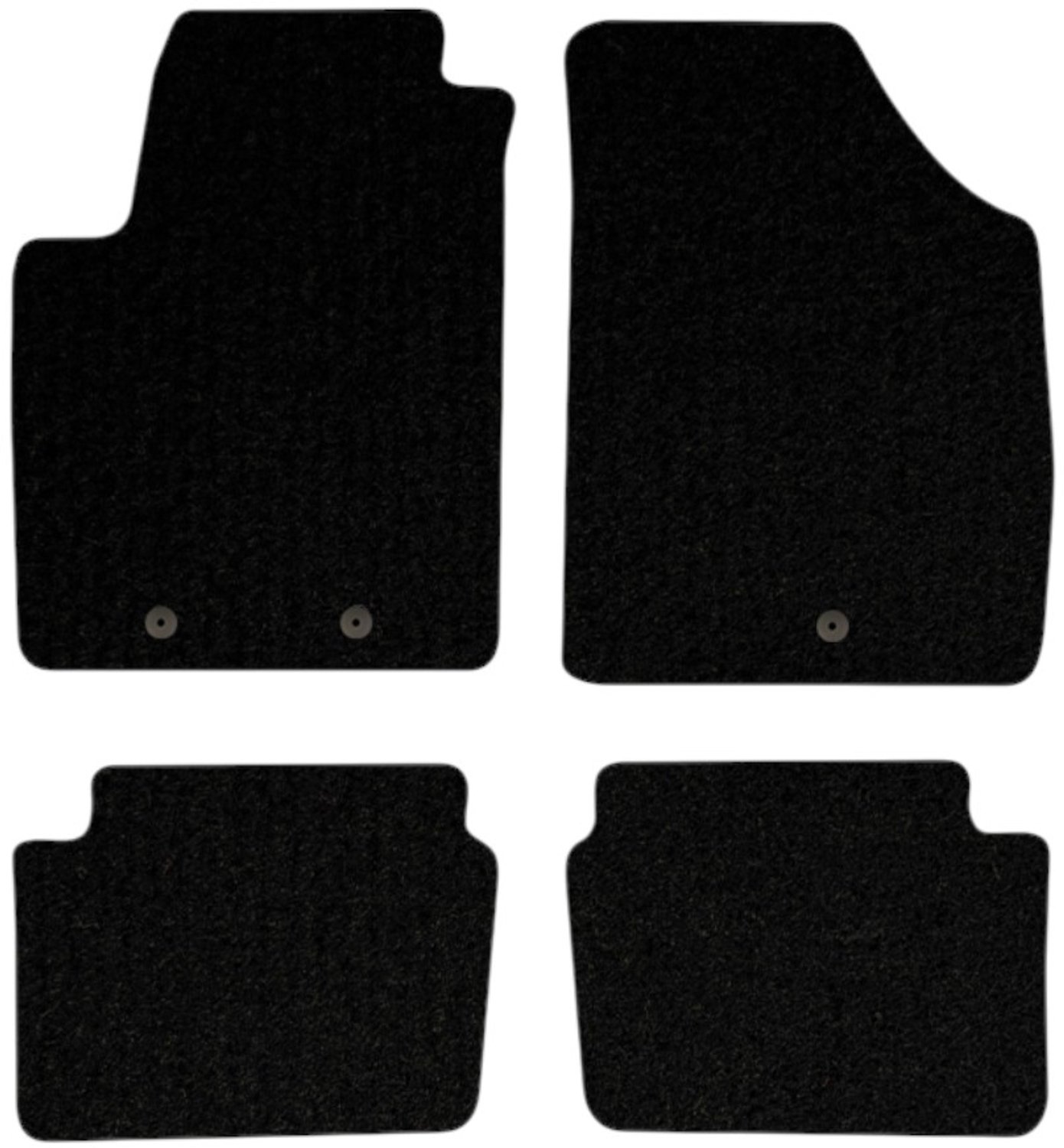 Automatten Hyundai i10 2009-2013 - Velours - Perfecte pasvorm - 4-delig