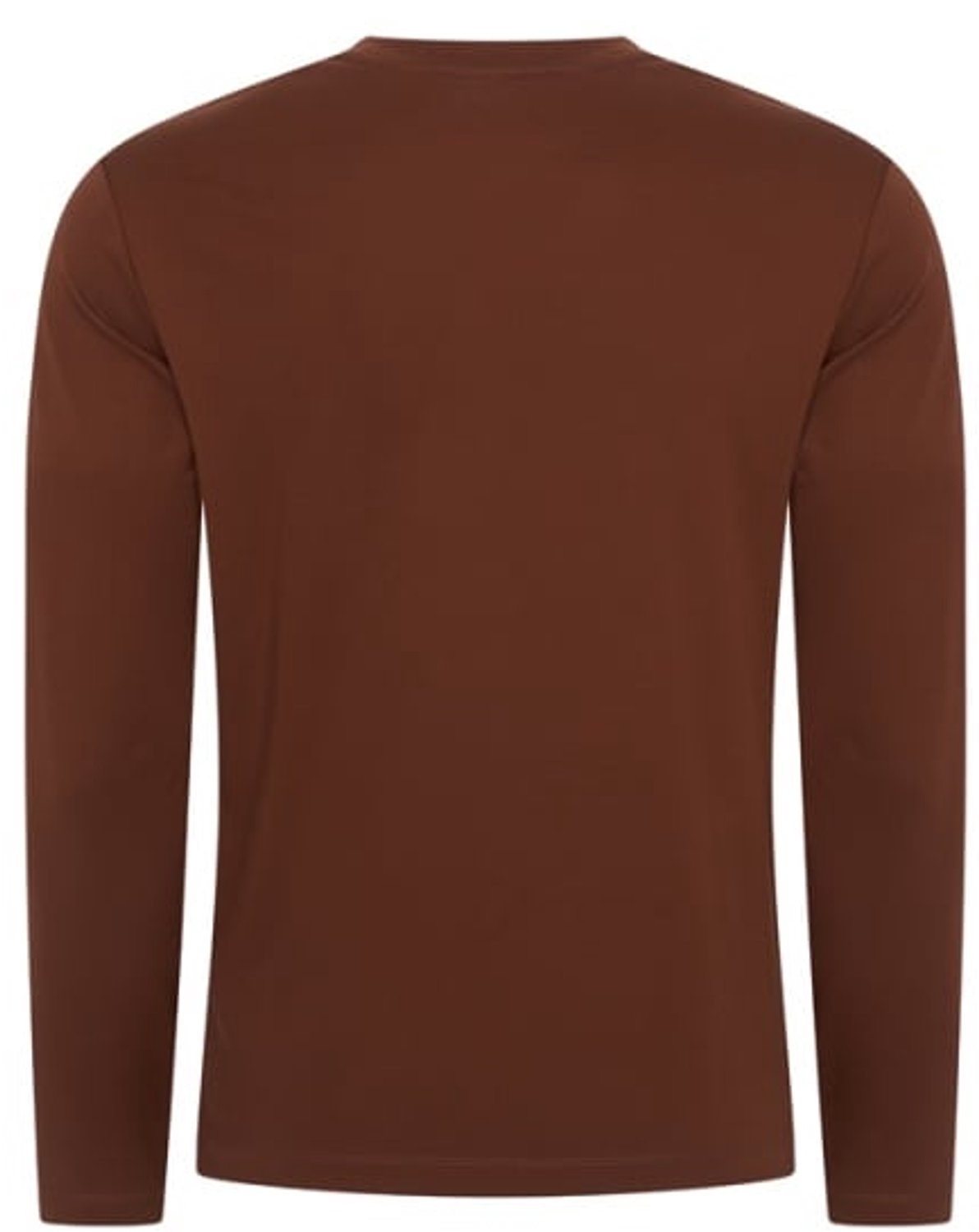 MI PIACE - Men Cotton Shirt Long Sleeves 202063 Brown Stone - Maat : L