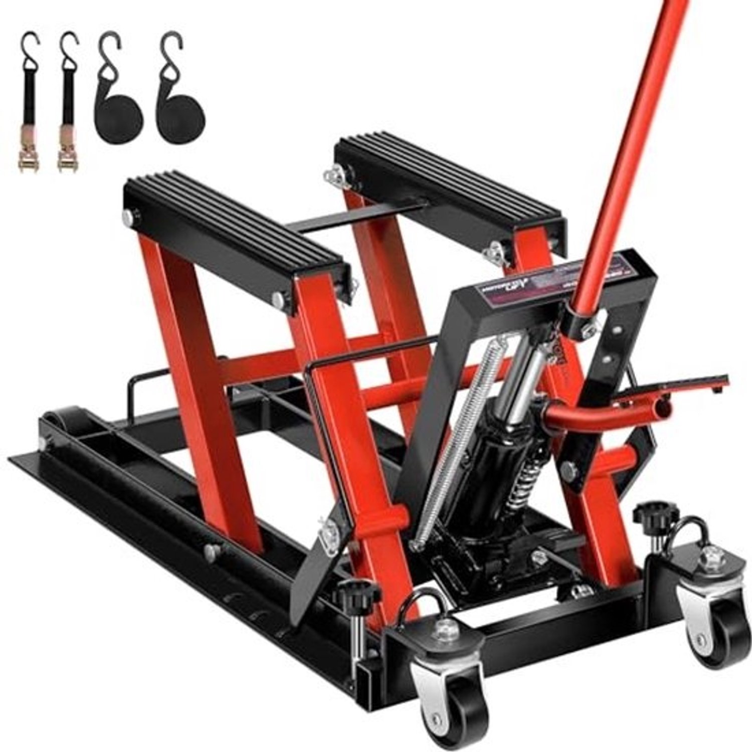 Stalen hydraulische motorfiets- en ATV-lift - 680 kg