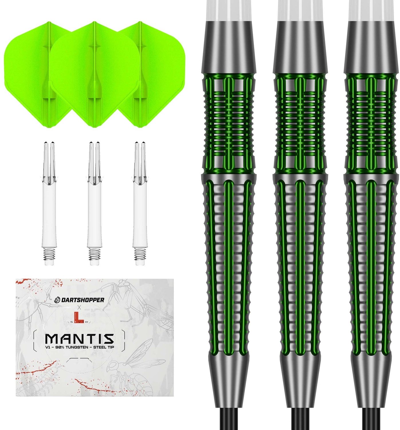 L-Style Mantis V1 90% Dartshopper Exclusive - Dartpijlen