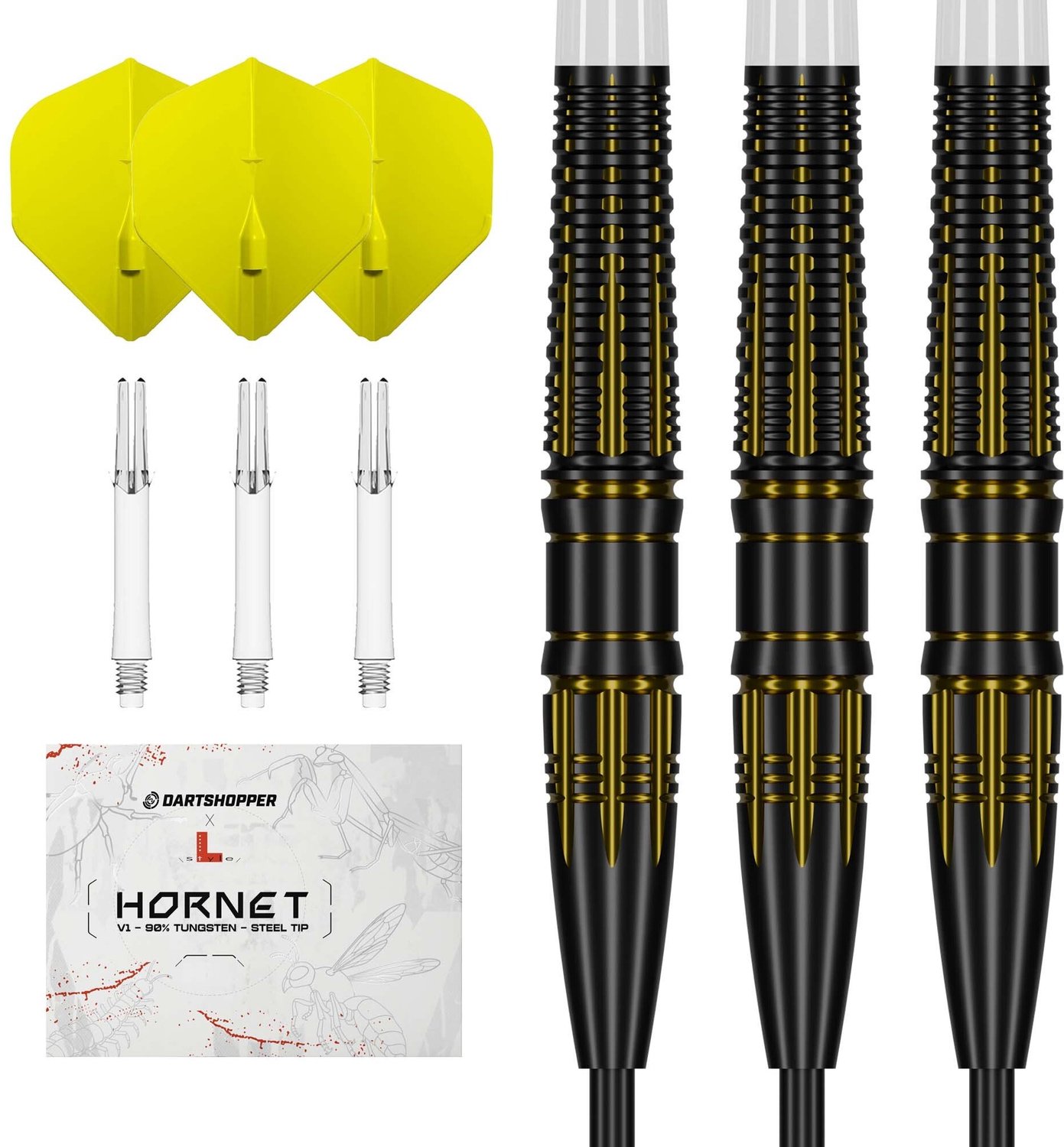L-Style Hornet V1 90% Tungsten Dartshopper Exclusive - Dartpijlen
