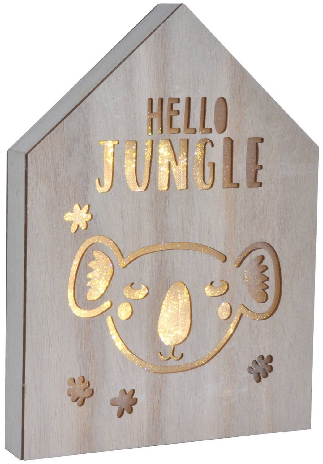 Douceur d'intérieur - Decoratie met LED-verlichting, 20 x 27,5 cm, koala