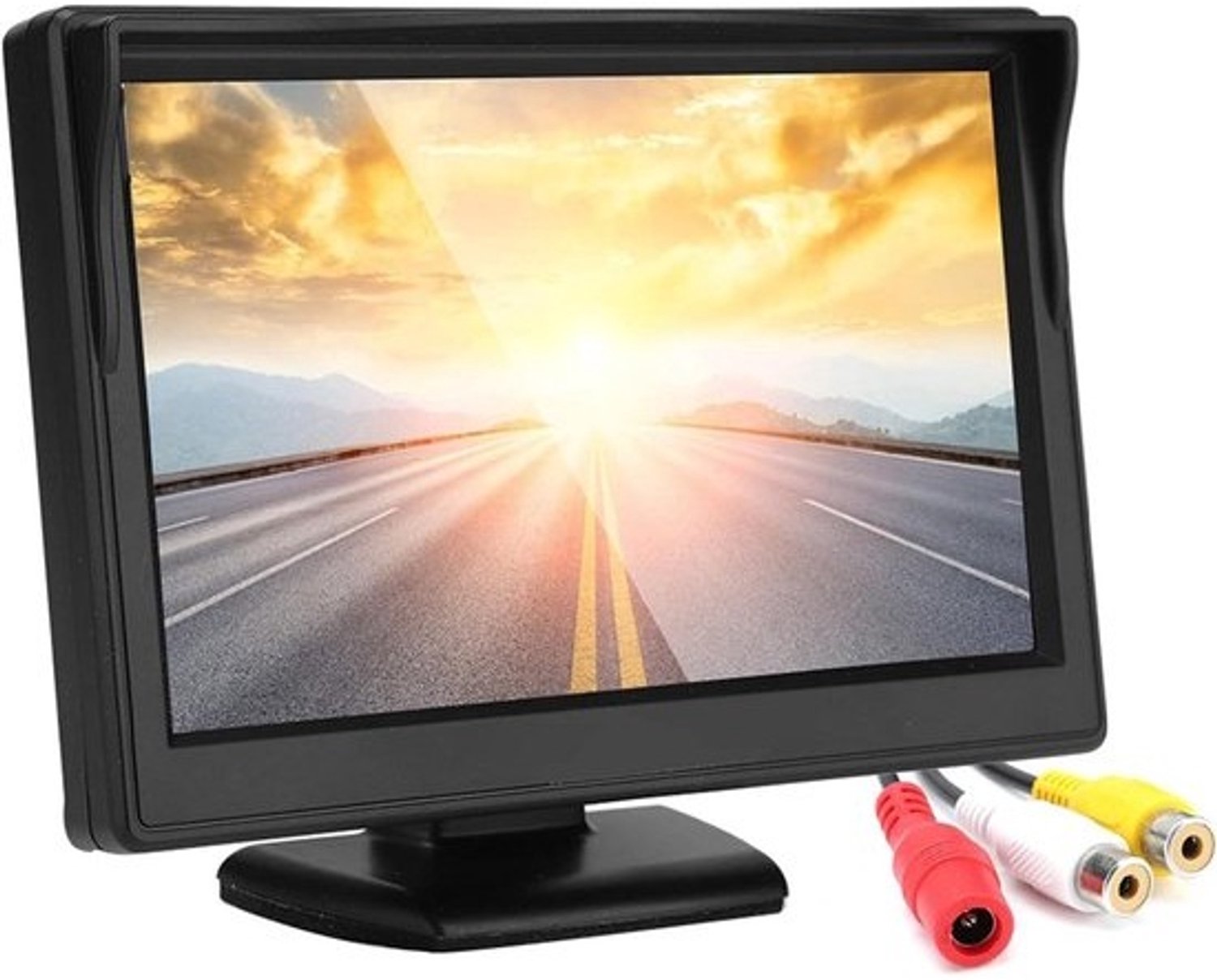 5-inch TFT-achteruitkijkmonitor - high-definition scherm voor parkeren en achteruitrijden met de auto