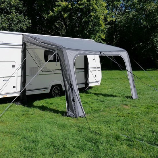 Opblaasbare voortent voor caravan en camper - universeel, 340 x 250 cm - luchtige luifel — afbeelding 2