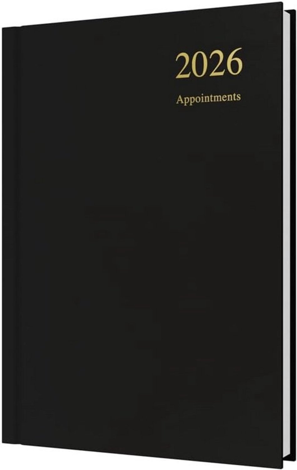 2026 jaarplanner A5 dag-tot-pagina met halfuursafspraken agenda