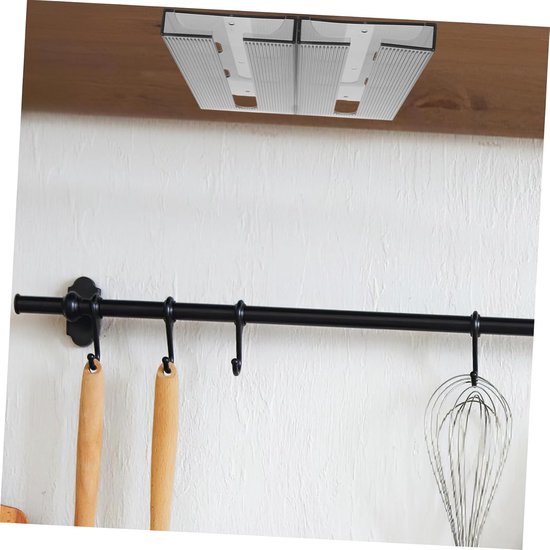 2stuks Onderkast Glazenhouder Transparante Stemware Droogrek Voor Restaurant Keuken Ruimtebesparende Organizer Voor Glazen Bekers — afbeelding 2