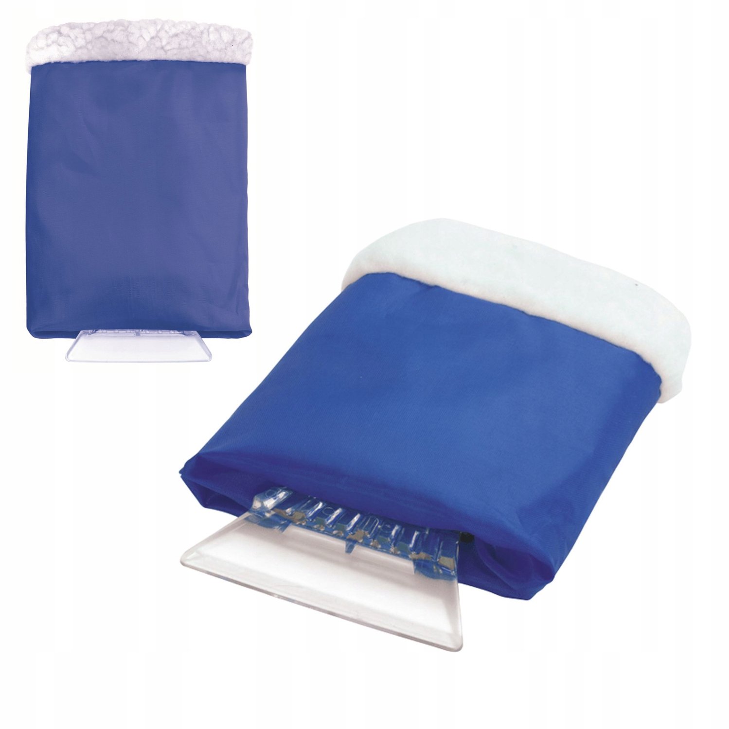 Prosperplast Alaska Plus IJskrabber met Handwarmer - Blauw