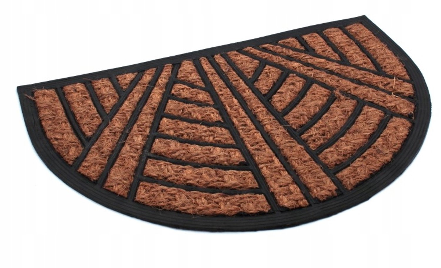 Halve Maan Deurmat Kokosvezel & Rubber 40x60 cm - Binnen