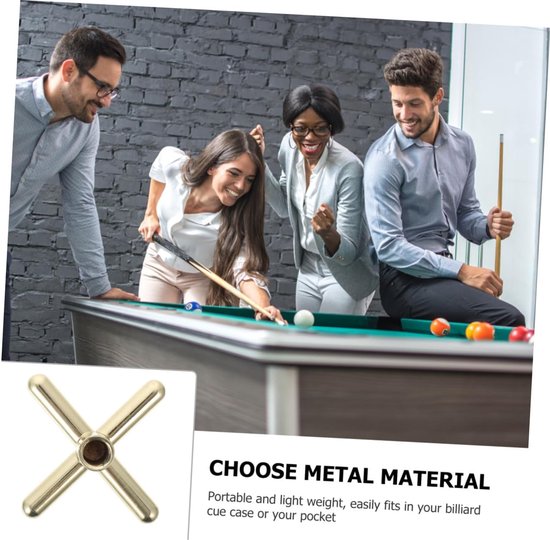 Biljartrek Zwembadaccessoires Poolkeu Biljartpool Biljartkeuhouder Snookerkeu Hengelhouder Snookersteun Keu-Rek Biljartaccessoires Keuhouder Aluminiumlegering Goud — afbeelding 3