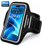 Hardloop Telefoonhouder - tot 6.5 inch – Nassauproducts® - Hardloop Armband - Waterafstotend – Reflecterend – Sportarmband – Hardloop Armband voor Smartphone - Nassauproducts