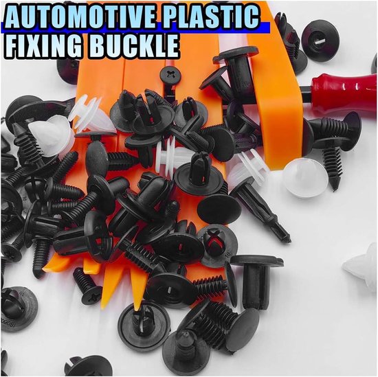 100 Stuks Bevestigingsclips Autoclips Voor Mercedes-Benz GLE-Class AMG (W166) 2015 2016 2017 2018, 6 Soorten Auto Plastic Montageset, Spreidklinknagels, Carrosserieclips, Kunststof Klinknagels — afbeelding 4