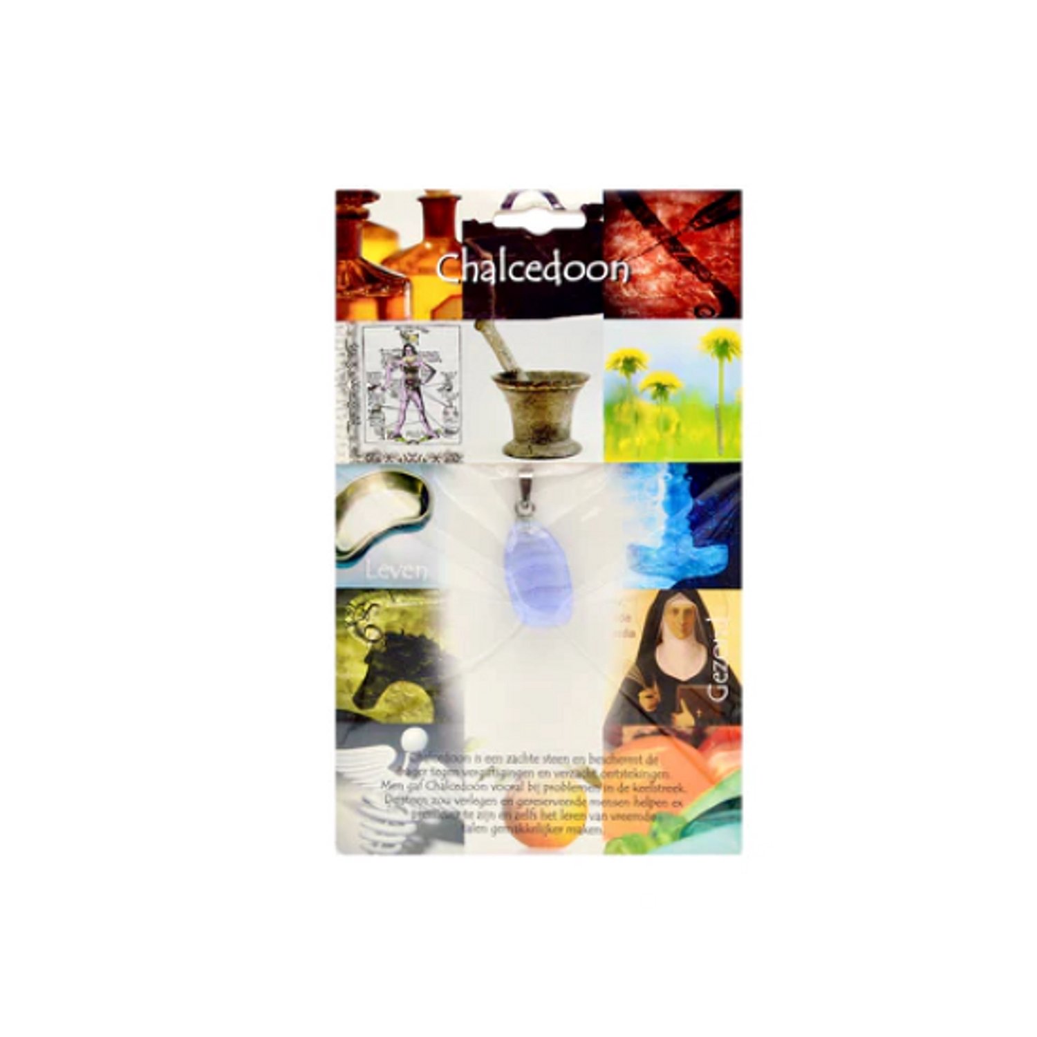 Spirituele hangersteen Chalcedoon