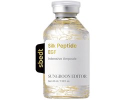 SUNGBOON EDITOR Silk Peptide EGF Intensive Ampoule – Gezichtsserum met Peptiden & Niacinamide – 40…