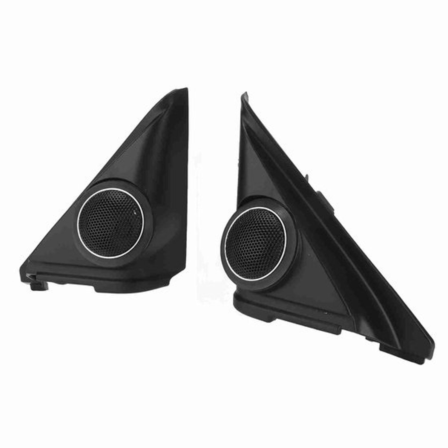 Tweeter covers - Luidsprekertrim - Auto-interieur - OEM-pasvorm - 2 stuks - Zwart