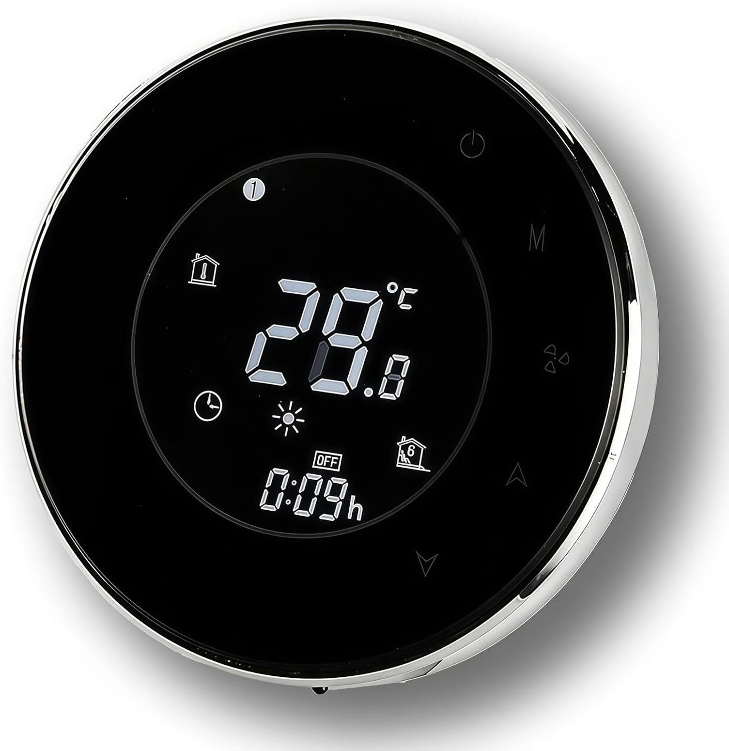 6000 Serie Wi-Fi Thermostaat - Programmeerbare Touchscreen Thermostaat voor Verwarming of Airconditioning - Afstandsbediening vanaf Mobiele Telefoon, Compatibel met Alexa, Google Home en IFTTT