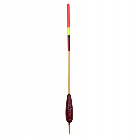 Shark Waggler Dobbel Gewicht Dobbel Kleur Vaste Lood 2.0+4.0g 25.5cm — afbeelding 2