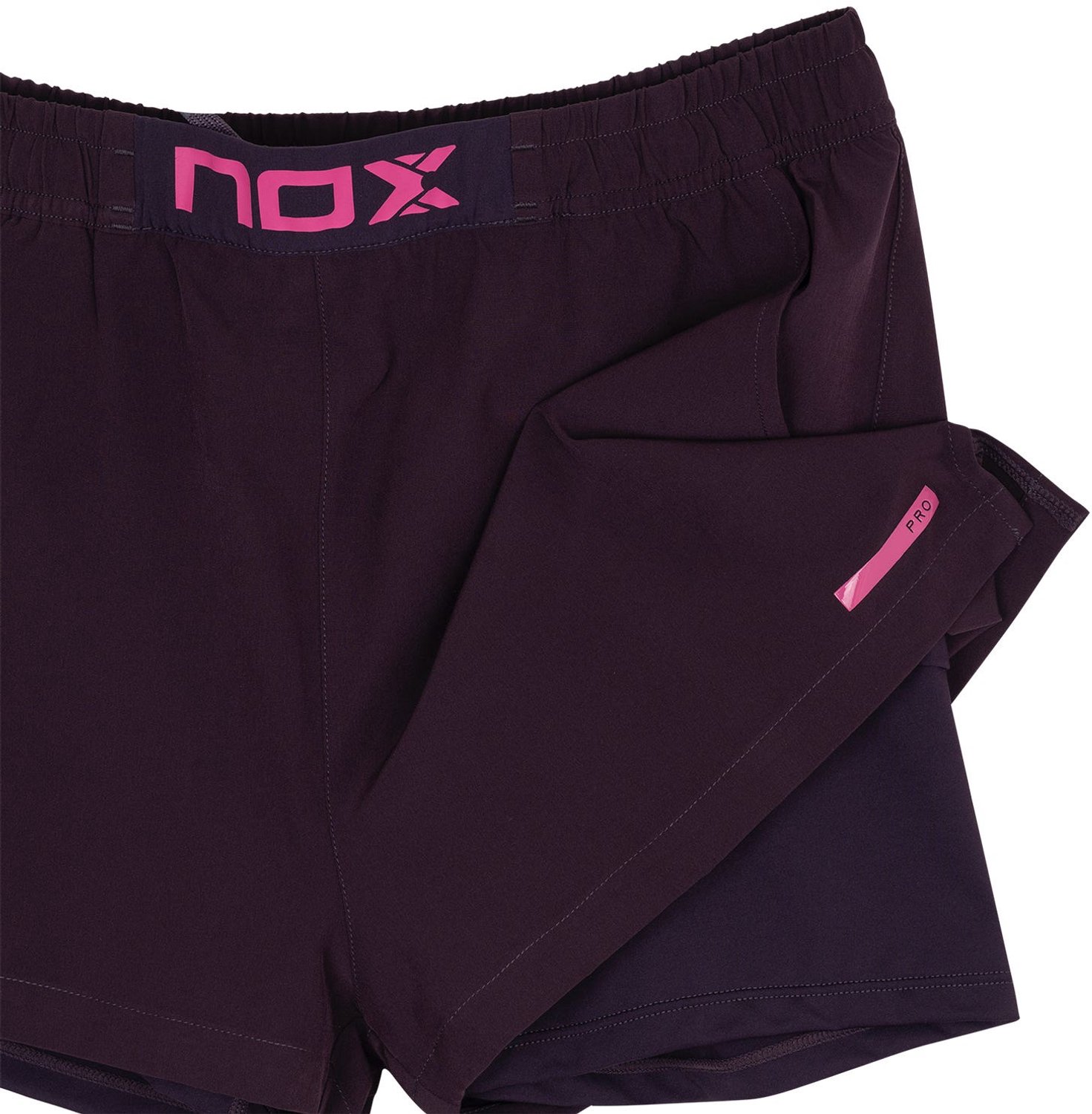 Pantalon Corto Nox Pro Deep Purple T25fwmshdp Mujer Xl
