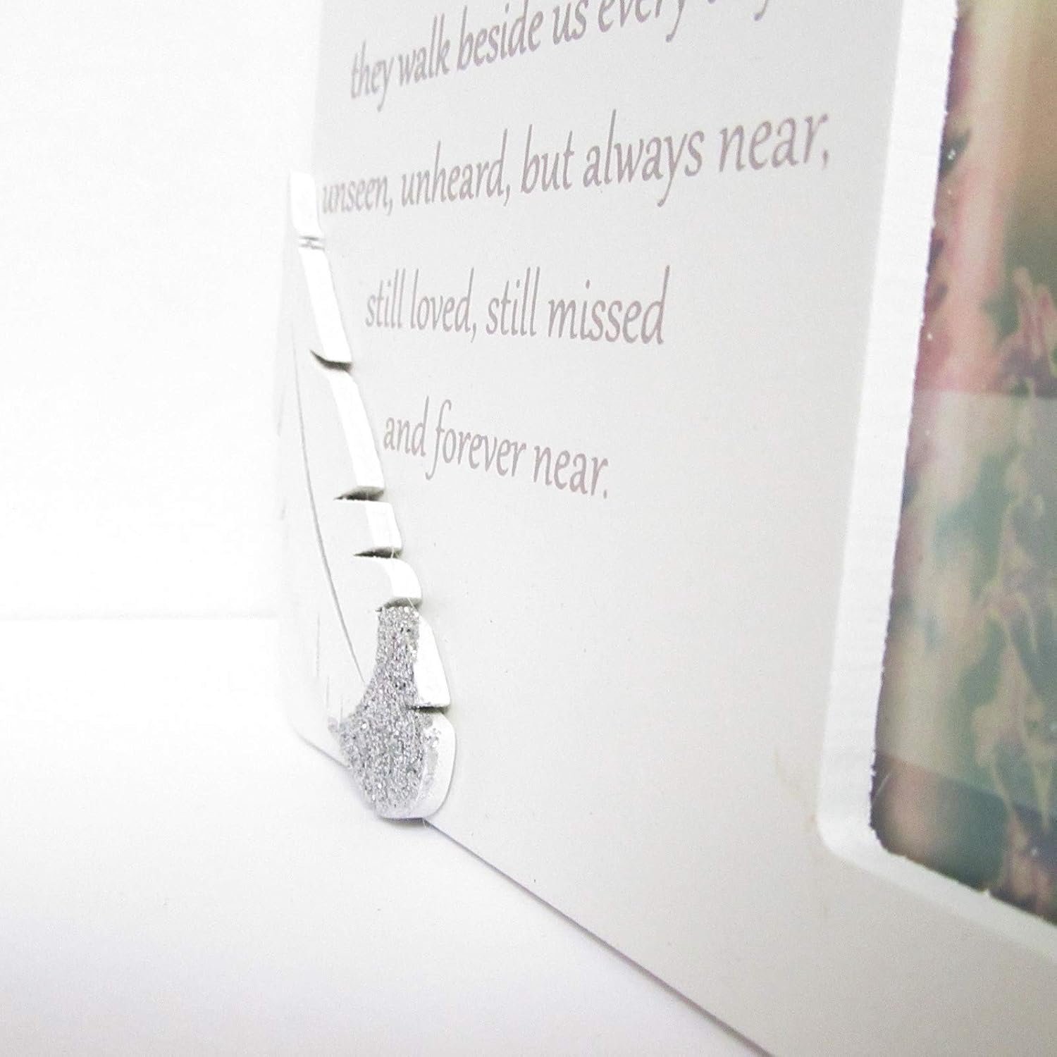 Thoughts of you In Liefdevolle Memory Memorial Houten Fotolijst met Sentimenteel Vers