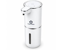 Livaro Home Automatische Zeepdispenser met Sensor – Schuimzeepdispenser – 380 ml – 4 Doseerstanden – USB-C Oplaadbaar – Wandmontage – Wit