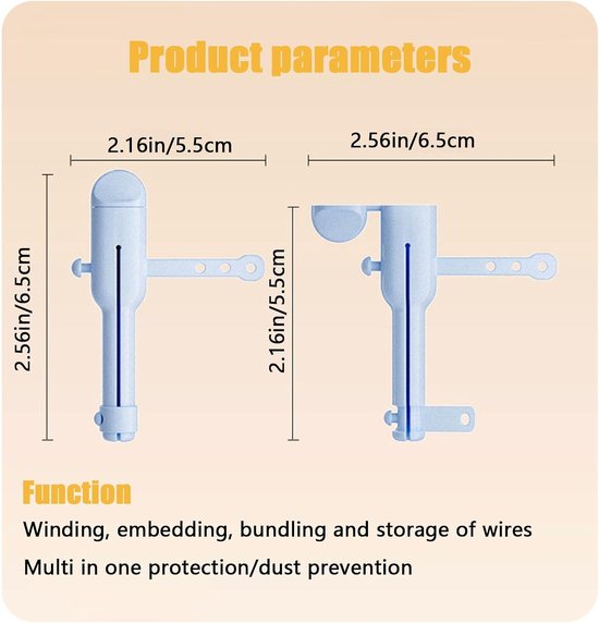2 stuks datakabelbeschermer, siliconen koordbesparing, stofdichte opslag, datakabelopwinder, 3-in-1, anti-breuk beschermhoes, compatibel voor type-c oplader (wit) — afbeelding 4